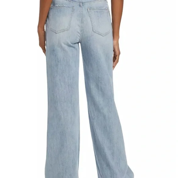 Pistola‎ Utility Ruby High-Rise Wide Palazzo Jeans Size 32 (10-12) Wide Leg - Picture 2 of 7